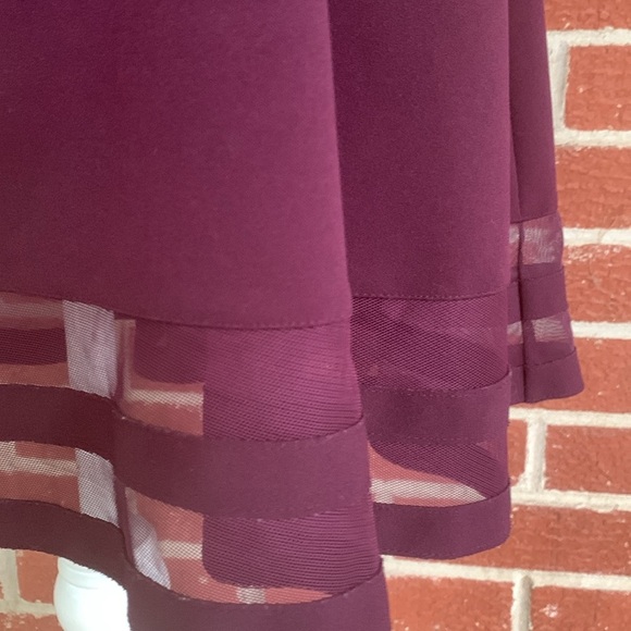 Calvin Klein burgundy dress - Picture 6 of 6